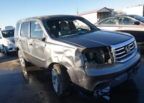 2013 Honda Pilot Ex from USA, damaged, VIN 5FNYF4H45DB036497